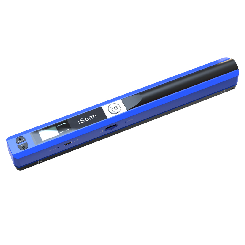 Document Scanner Portable - Portable iScan Handheld Scanner 900DPI A4