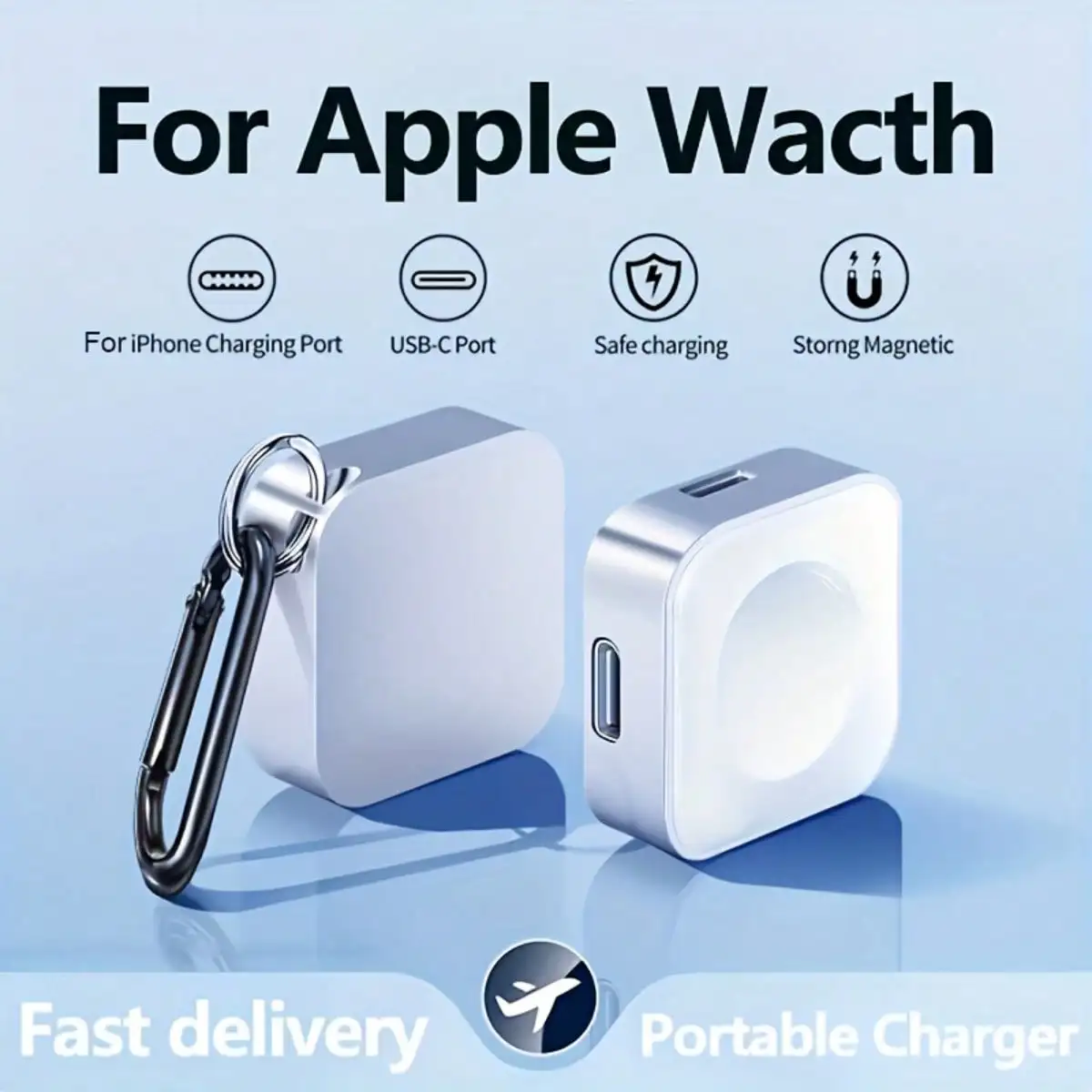 Tech Accessories To Gift - USB Wireless Charging Cable Portable Lightweight