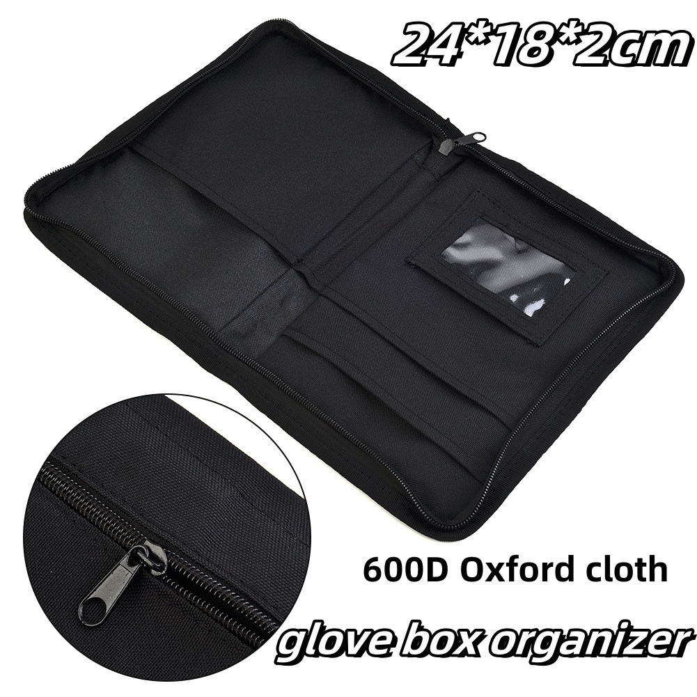 Document Scanner Portable - Car Glove Box Storage Organizer Document