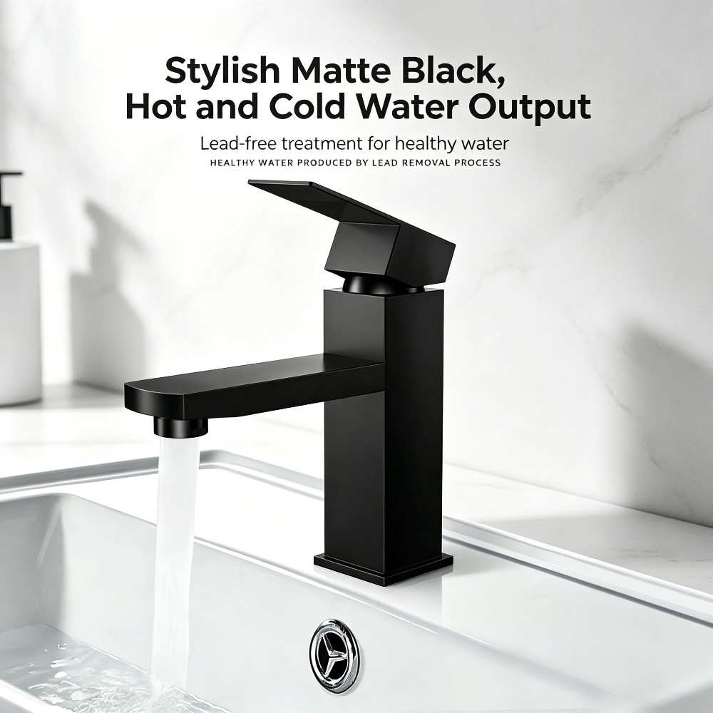 High Tech Kitchen Accessories - 1 pc ABS high-quality black bathroom