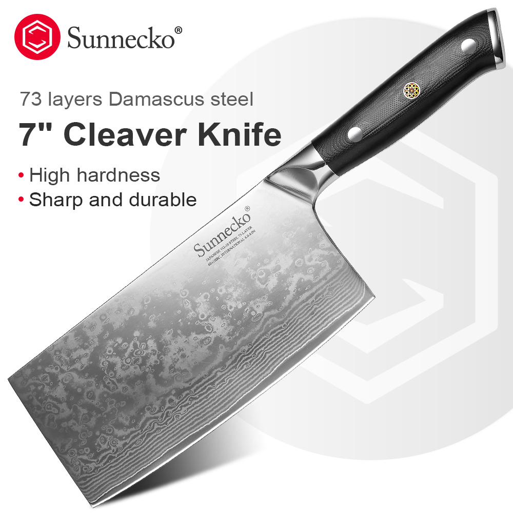Sunnecko Cleaver Slicing Knive – High Tech Kitchen Accessories recenzja i cena