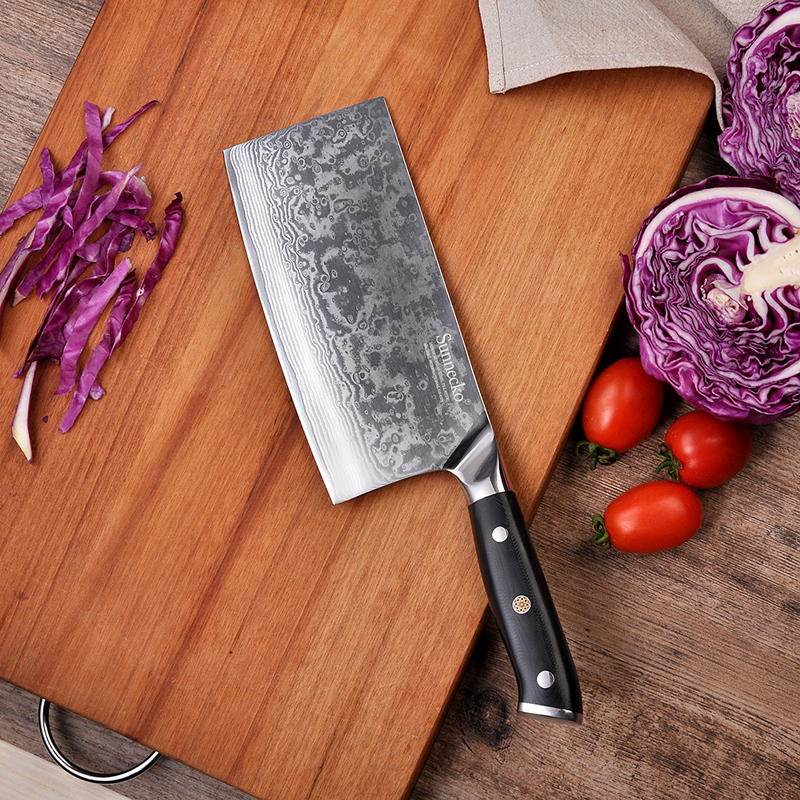 Sunnecko Cleaver Slicing Knive – High Tech Kitchen Accessories recenzja i cena