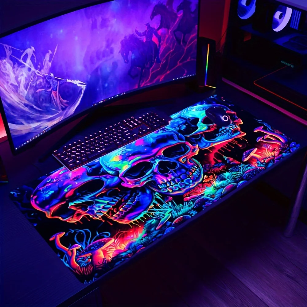 Graffiti Art Skull Mouse Pad 9 – Tech Table Accessories recenzja i cena