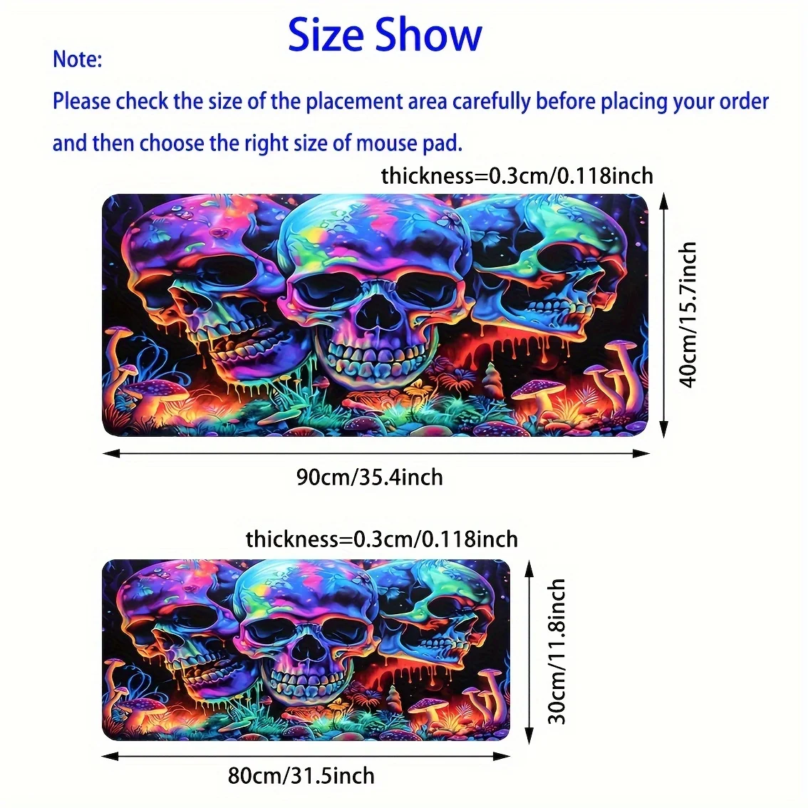 Graffiti Art Skull Mouse Pad 9 – Tech Table Accessories recenzja i cena