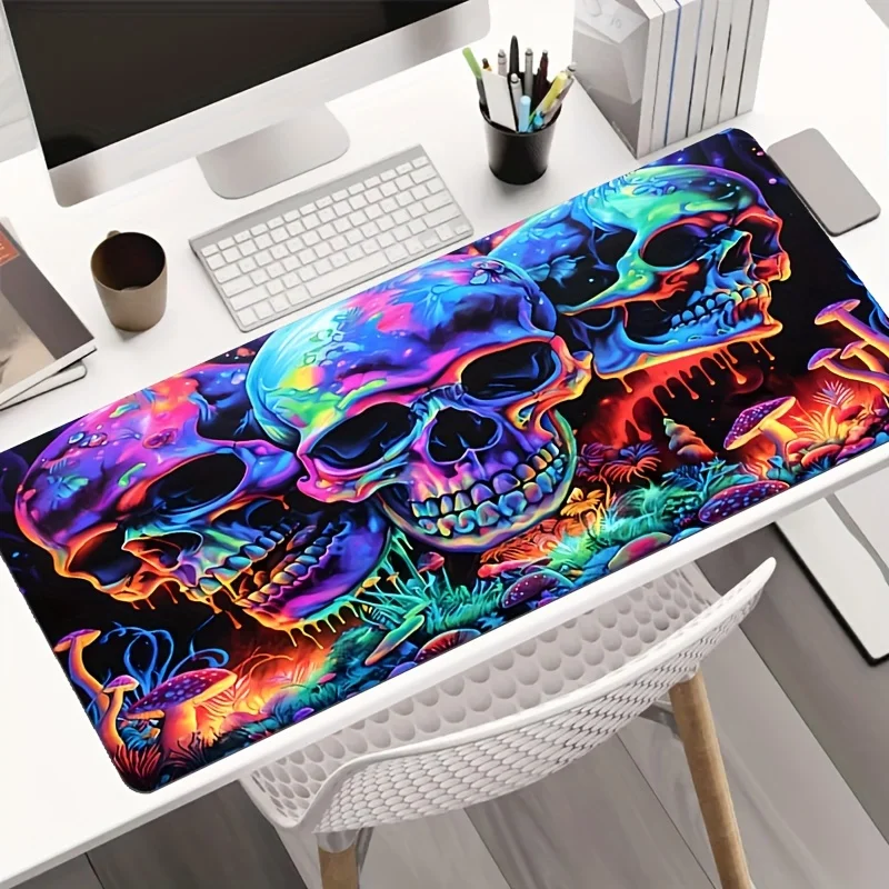 Graffiti Art Skull Mouse Pad 9 – Tech Table Accessories recenzja i cena