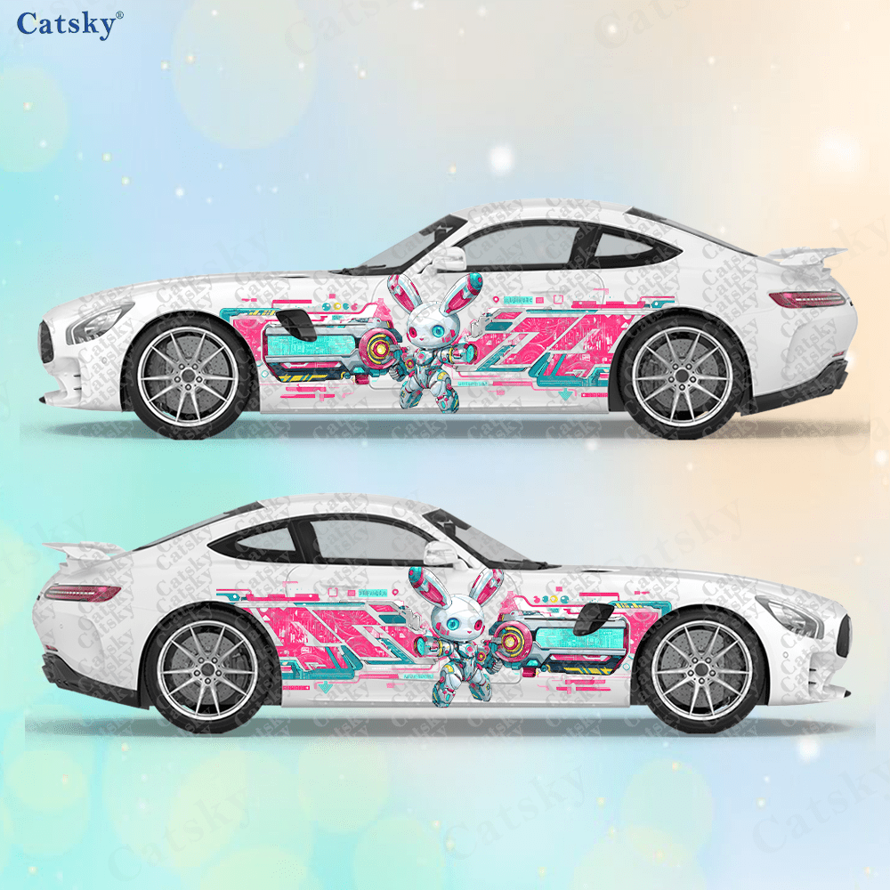 2pcs Cyberpunk Line Tech Bunny – Tech Accessories To Gift recenzja i cena