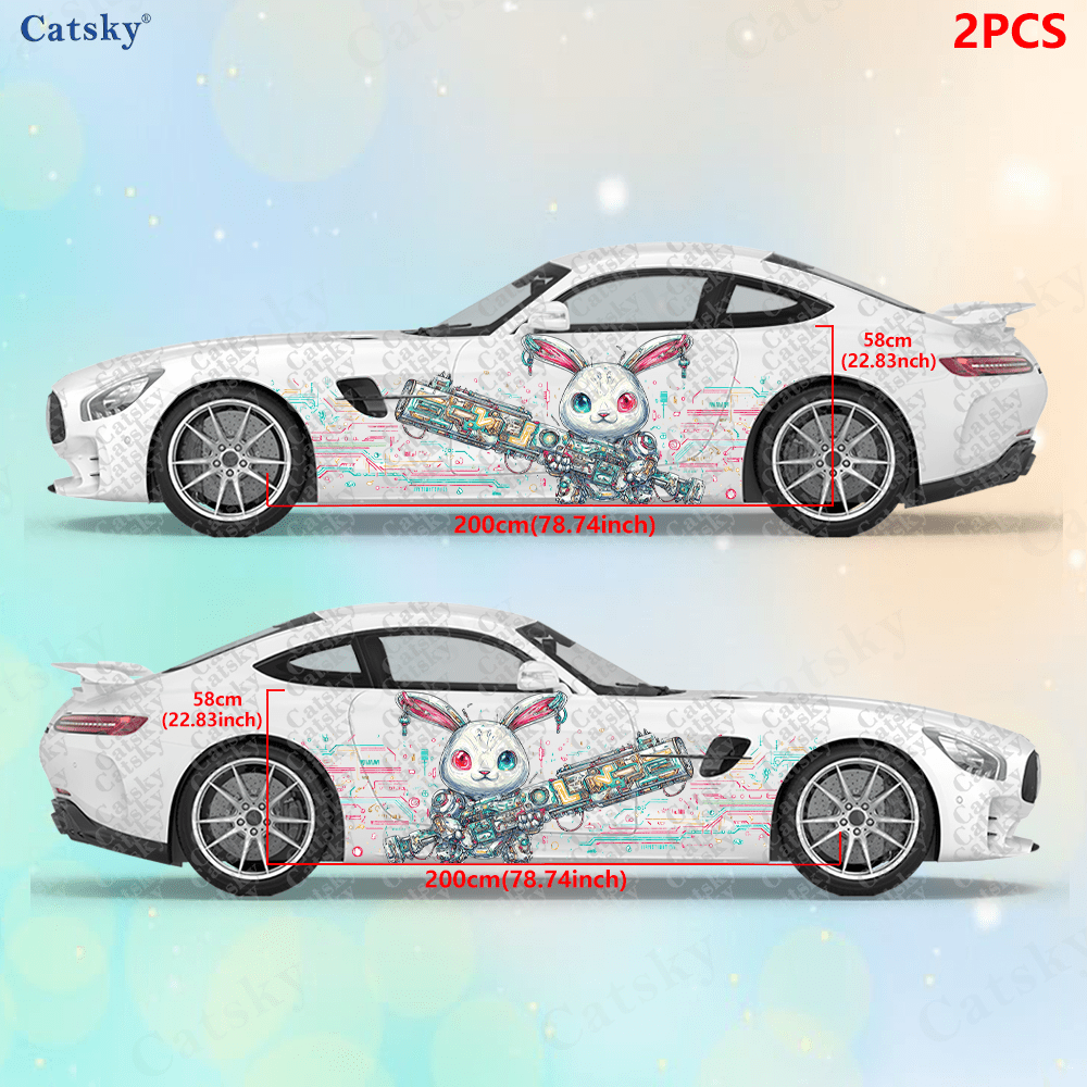 2pcs Cyberpunk Line Tech Bunny – Tech Accessories To Gift recenzja i cena