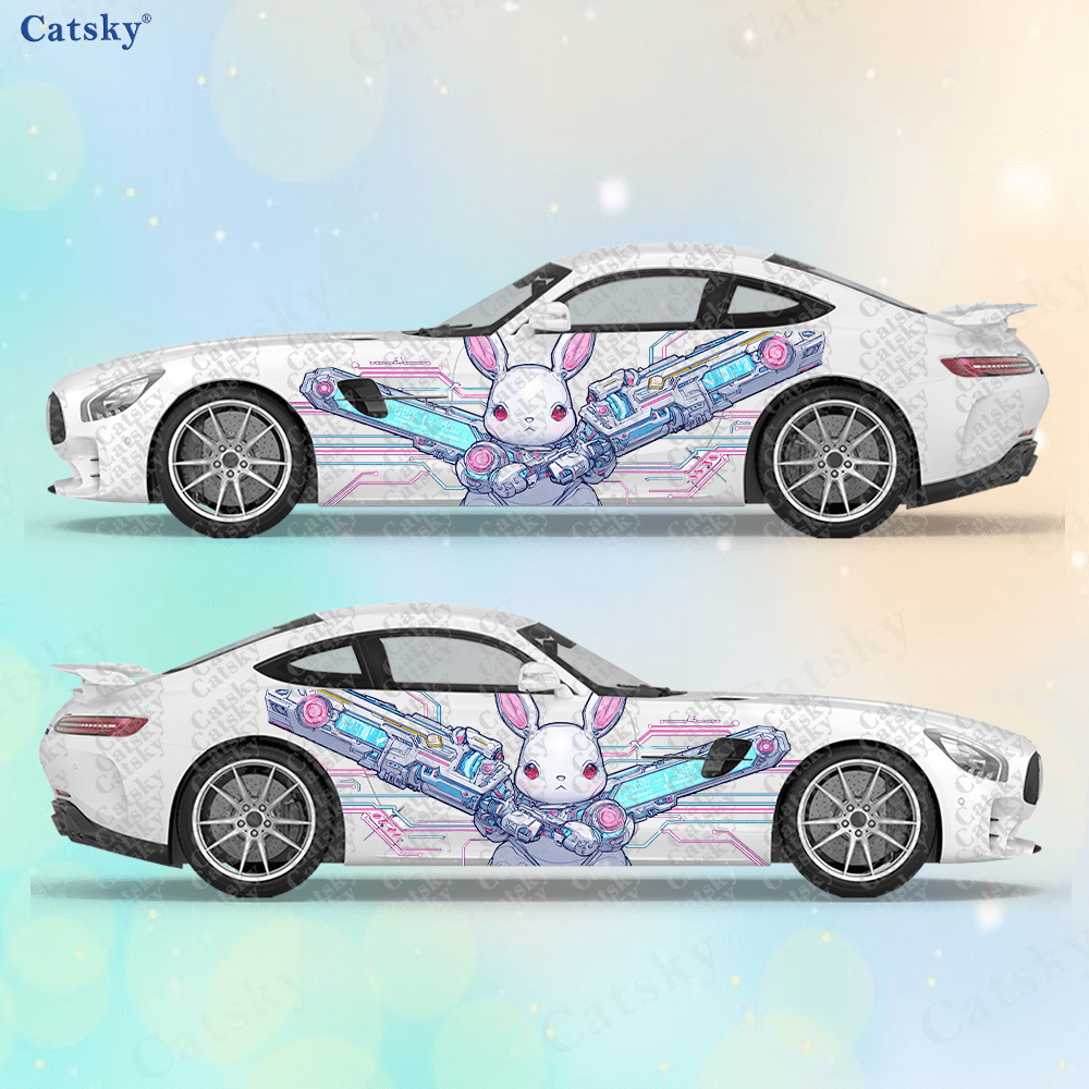 2pcs Cyberpunk Line Tech Bunny – Tech Accessories To Gift recenzja i cena