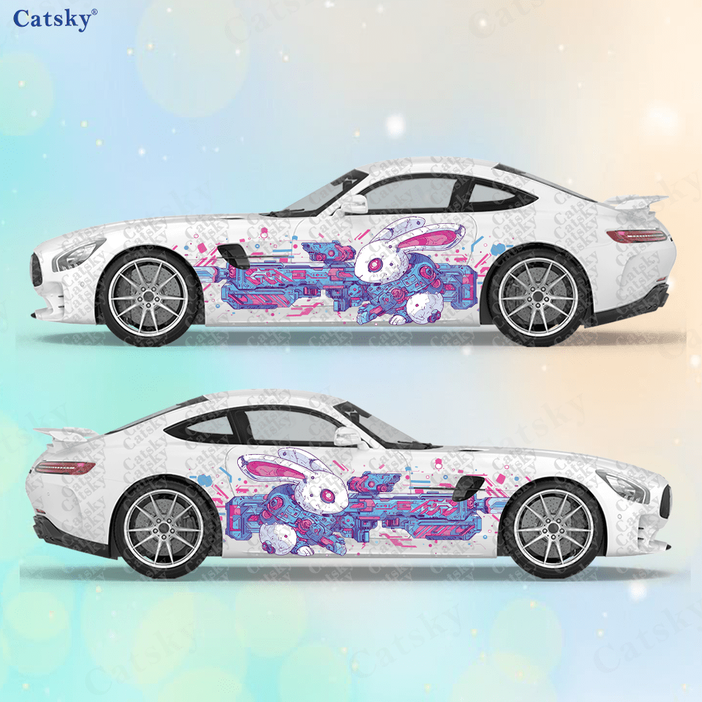2pcs Cyberpunk Line Tech Bunny – Tech Accessories To Gift recenzja i cena