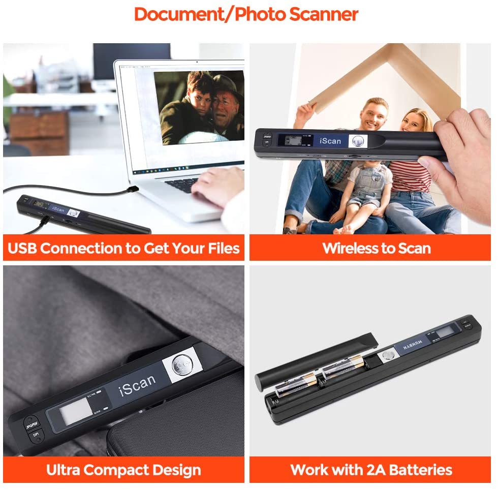 Portable iScan Handheld Scanne – Document Scanner Portable recenzja i cena