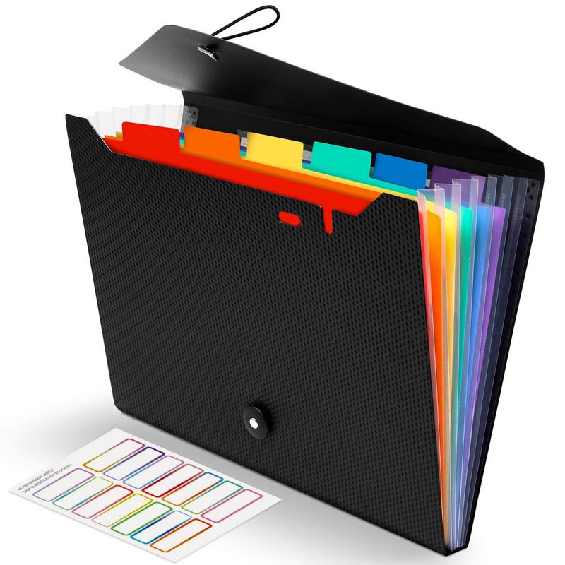13 Pockets Rainbow Expanding F – Document Scanner Portable recenzja i cena