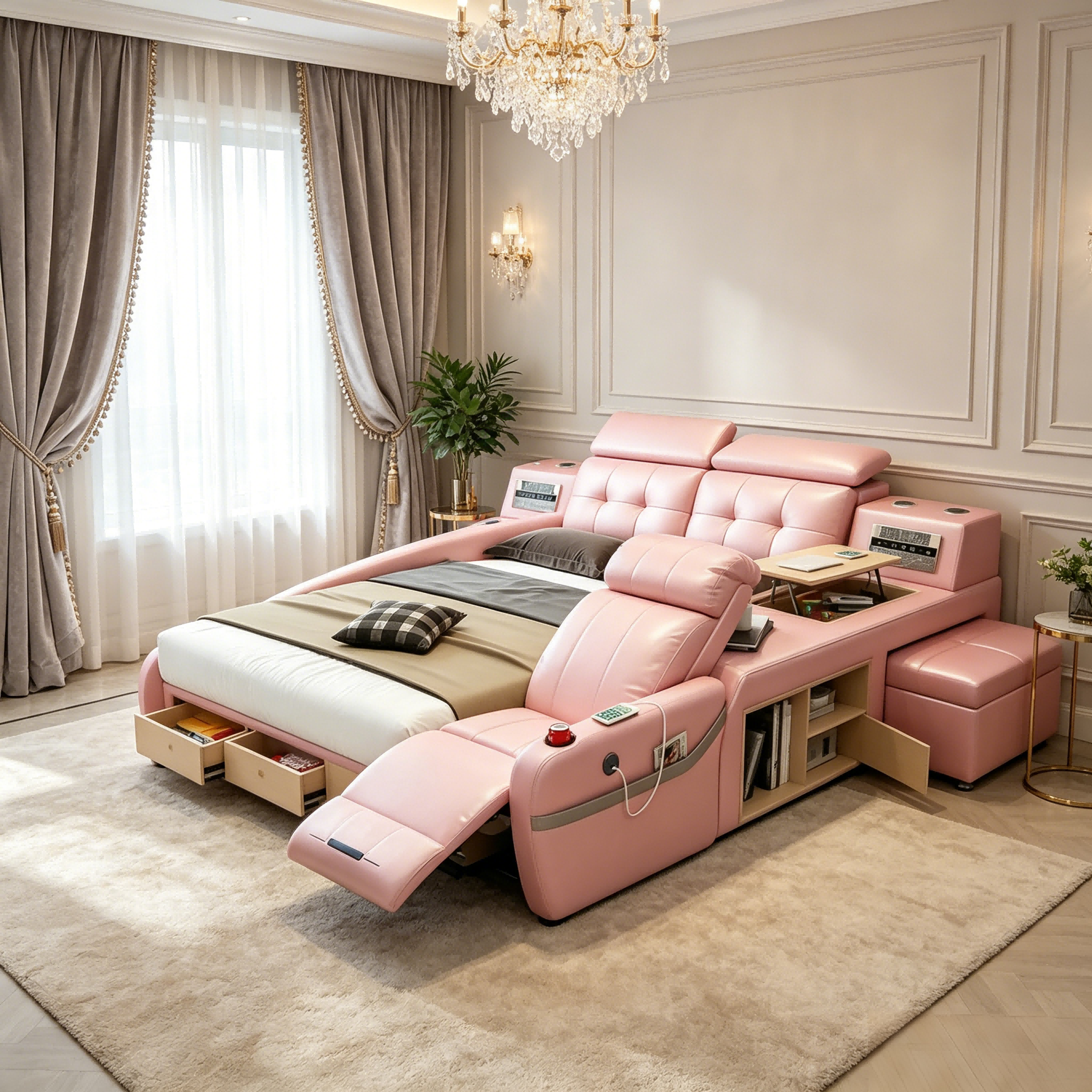 MS-Couch Electric Recliner wit – Tech Queen recenzja i cena