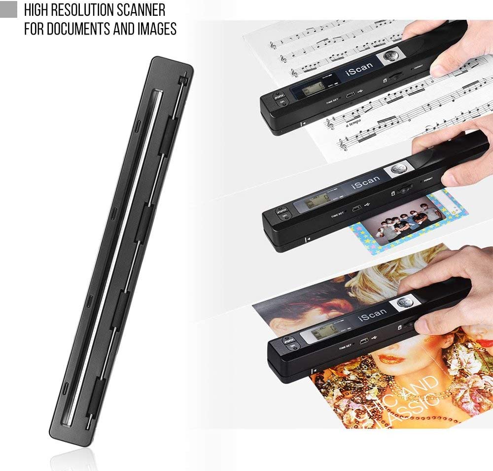 iScan Handheld Scanner A4 Docu – Document Scanner Portable recenzja i cena