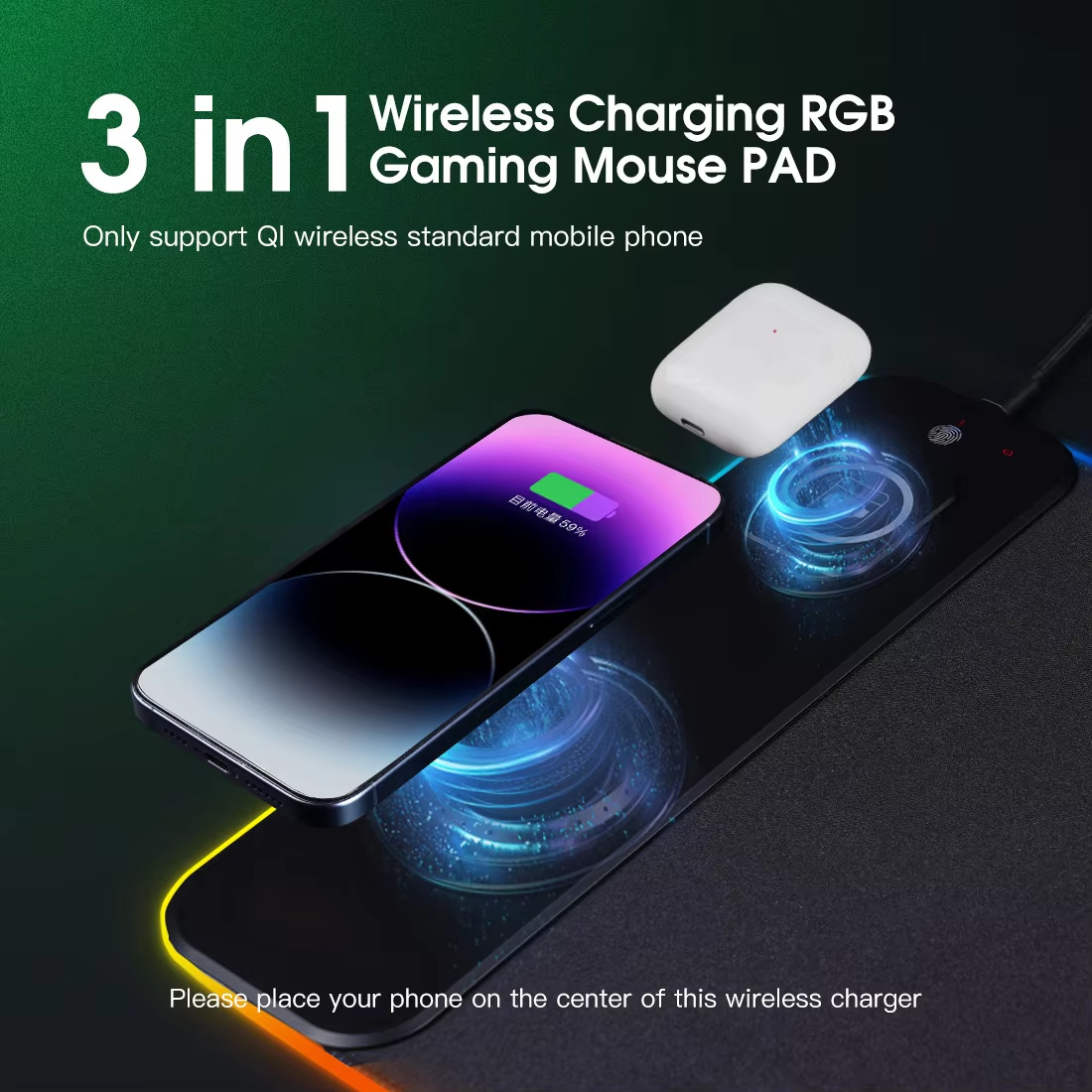 For 3-in-1 Magnetic Wireless C – Mouse Charging Pad recenzja i cena