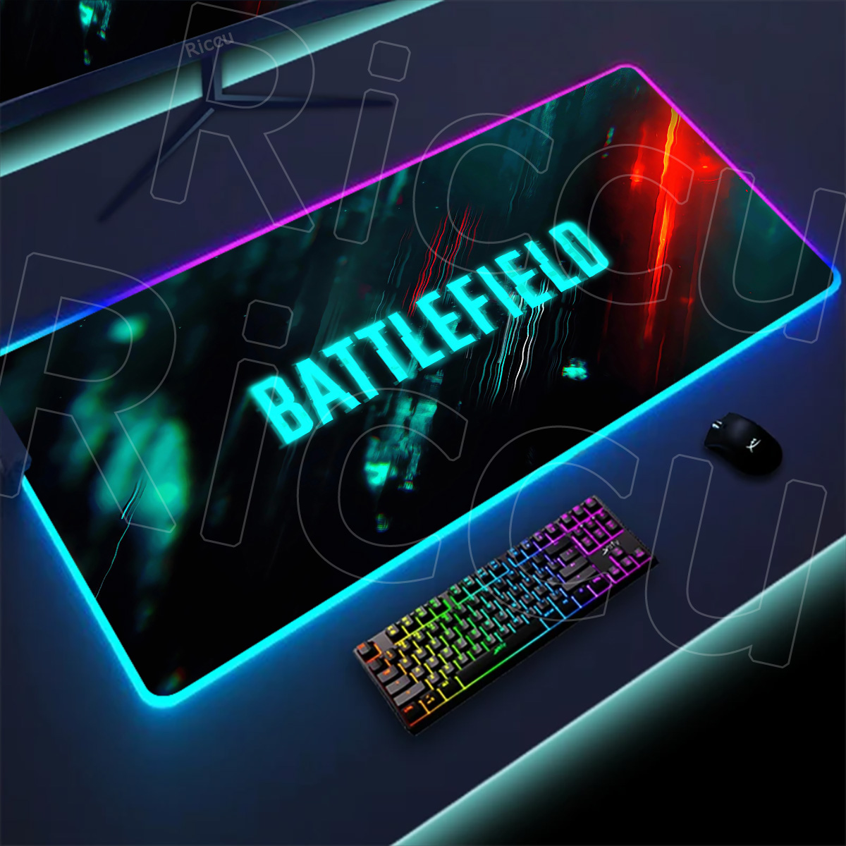 New Gamer Rgb Desk Mat Back Li – Tech Table Accessories recenzja i cena