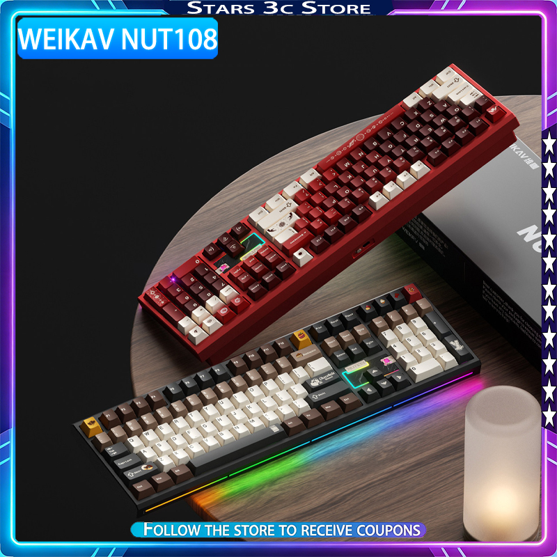 WEIKAV NUT108 Mechanical Keybo – Tech Gaming Accessories recenzja i cena