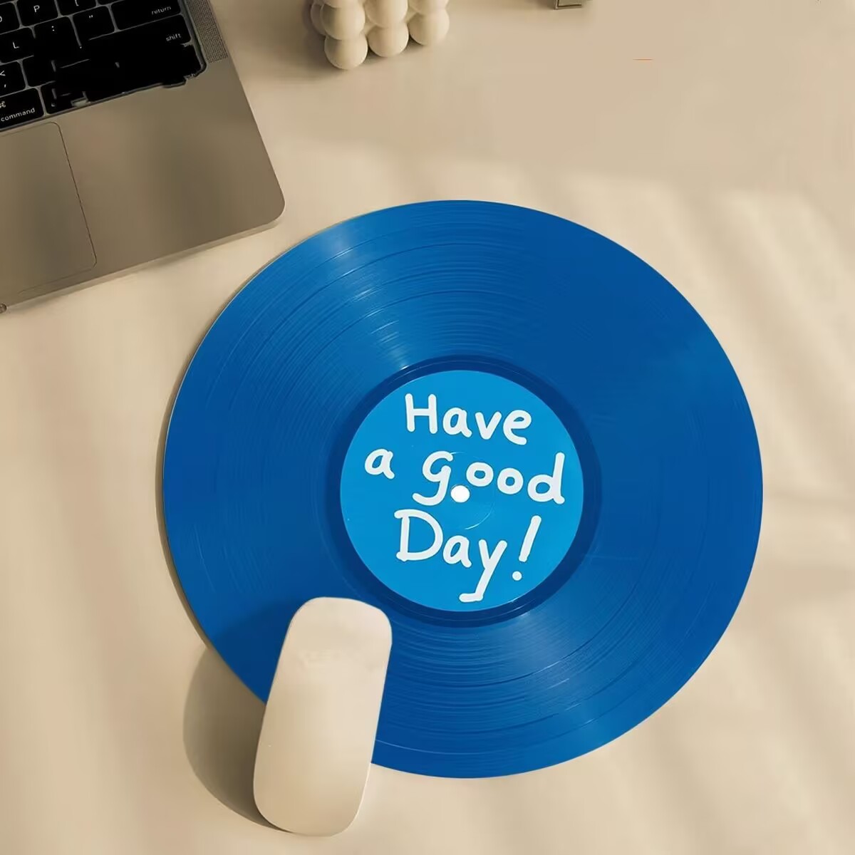 Non-Slip Round Mousepad Vintag – Tech Table Accessories recenzja i cena