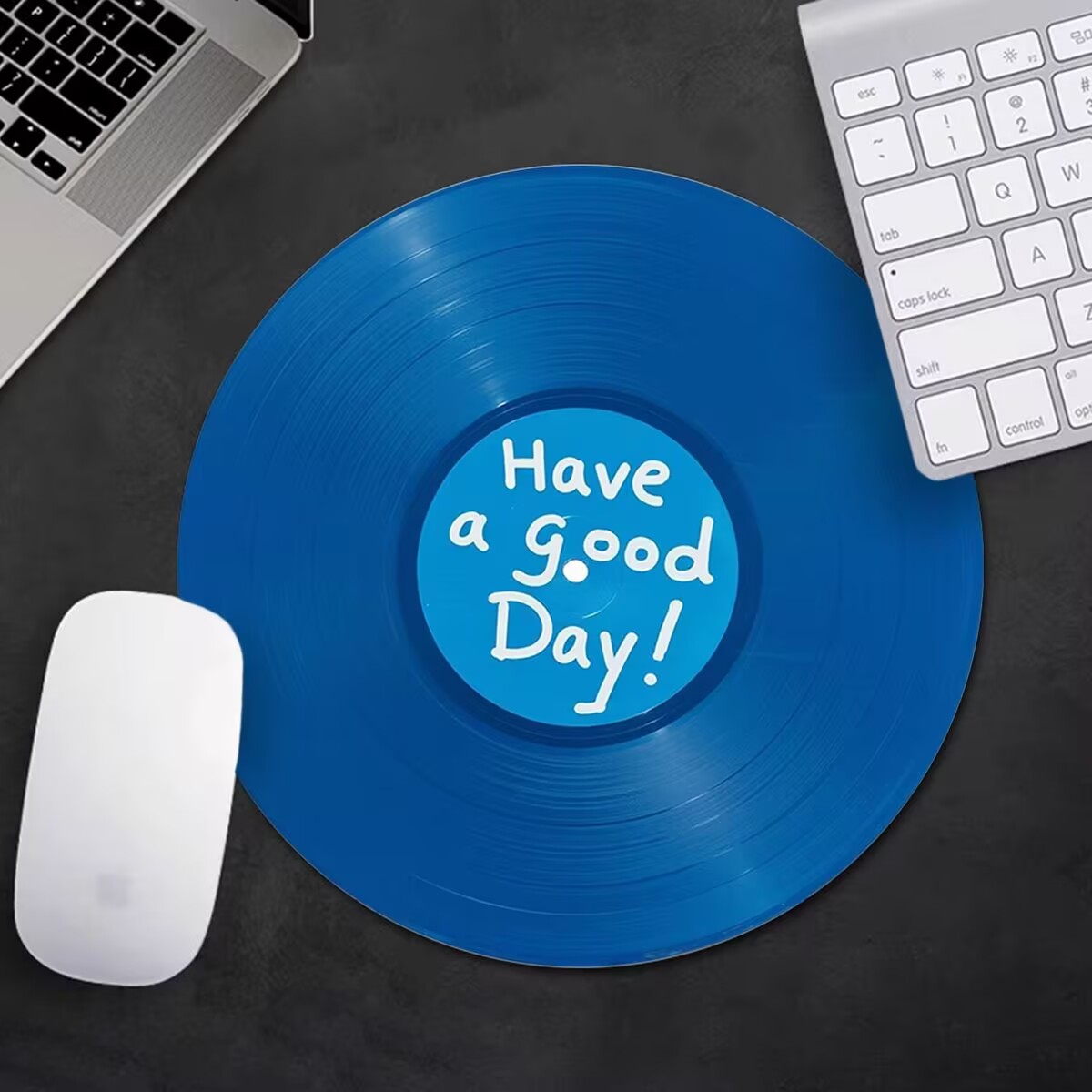 Non-Slip Round Mousepad Vintag – Tech Table Accessories recenzja i cena