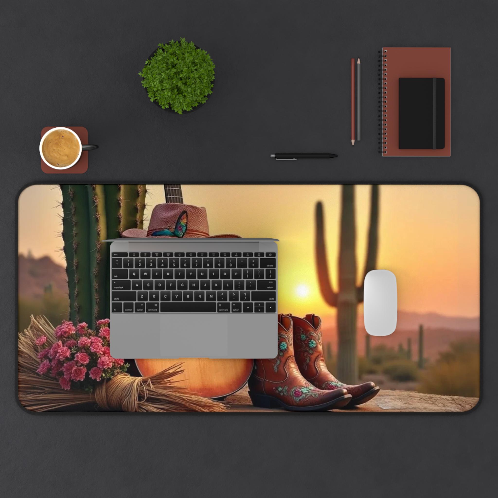 Desert Guitar Mouse Pad, Cactu – Tech Accessories To Gift recenzja i cena
