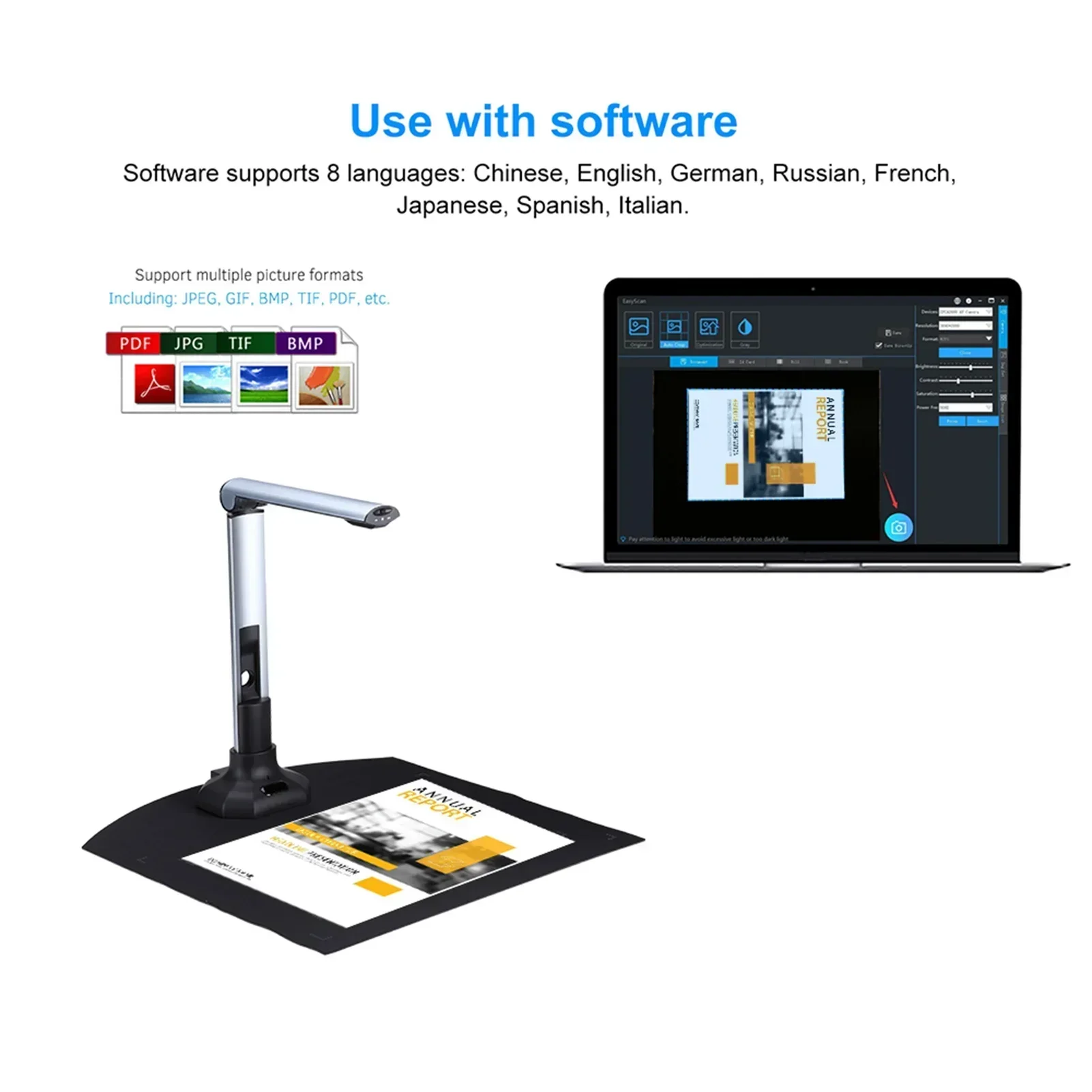 Passport Camera Scanner Reader – Document Scanner Portable recenzja i cena