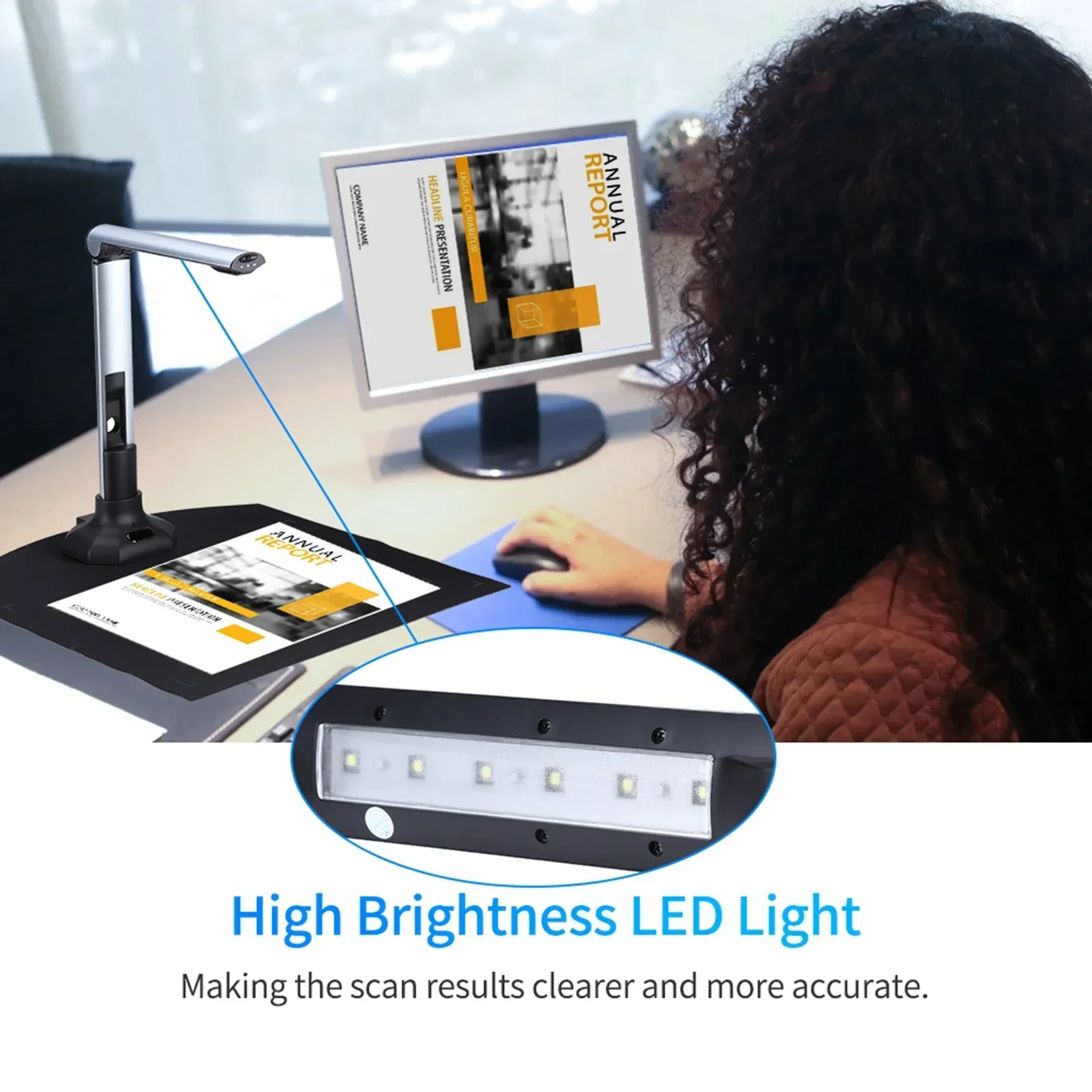 Passport Camera Scanner Reader – Document Scanner Portable recenzja i cena