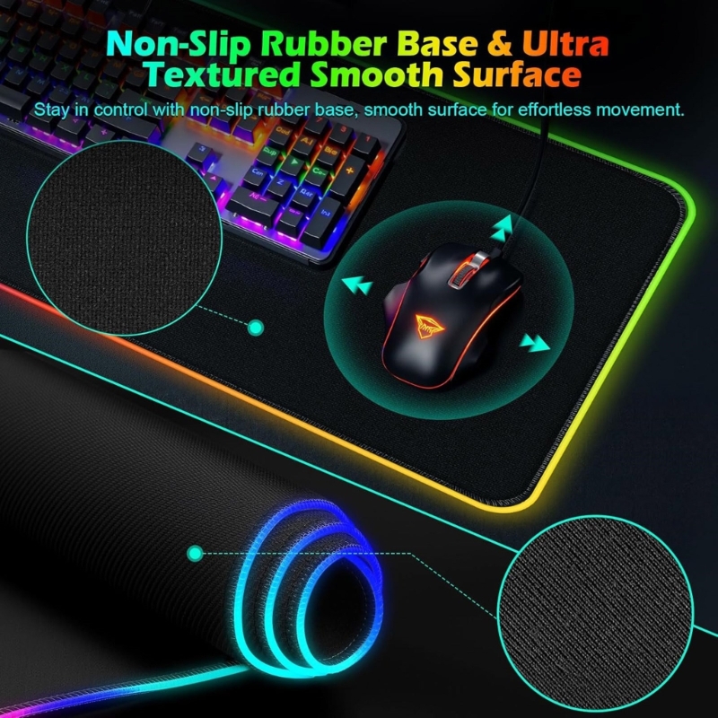 96GE LED Gaming Mouse Pad with – Mouse Charging Pad recenzja i cena