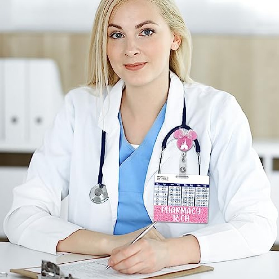 Pharmacy Tech Badge Buddy Card – Tech Accessories For Work recenzja i cena
