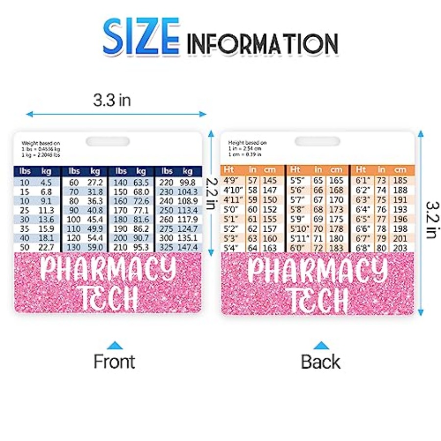 Pharmacy Tech Badge Buddy Card – Tech Accessories For Work recenzja i cena