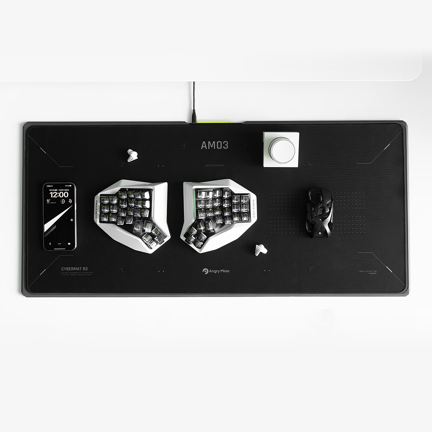 Angry Miao CYBERMAT R3 Wireles – Mouse Charging Pad recenzja i cena