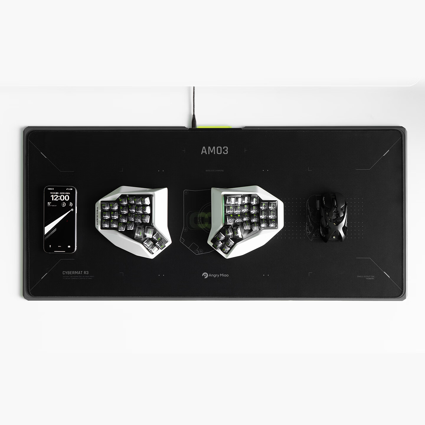Angry Miao CYBERMAT R3 Wireles – Mouse Charging Pad recenzja i cena
