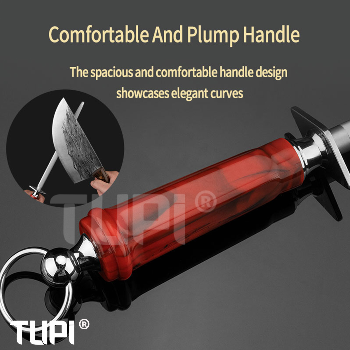 TUPI Honing Rod Professional C – High Tech Kitchen Accessories recenzja i cena