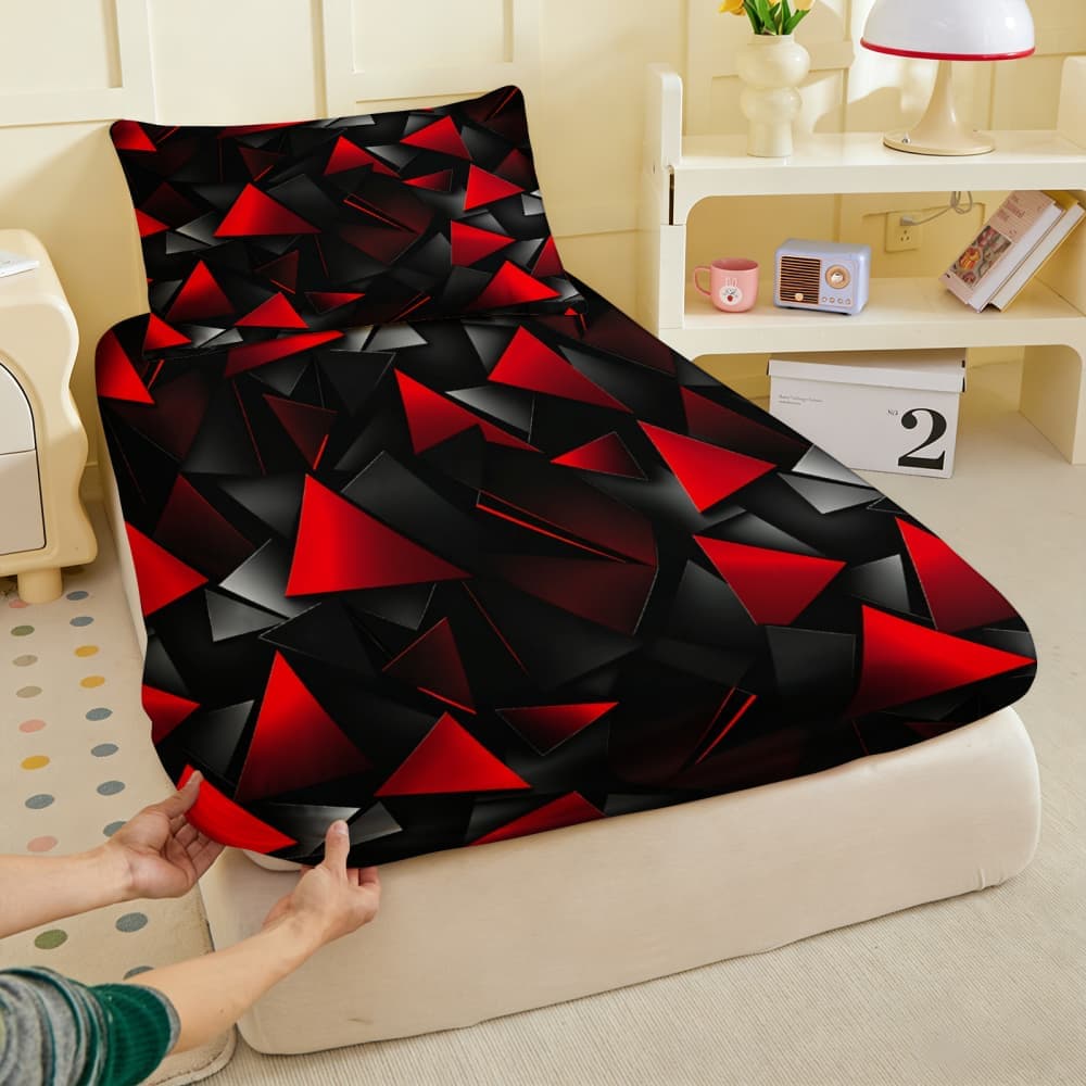 1pc Red Triangle Tech-Inspired – Tech Queen recenzja i cena