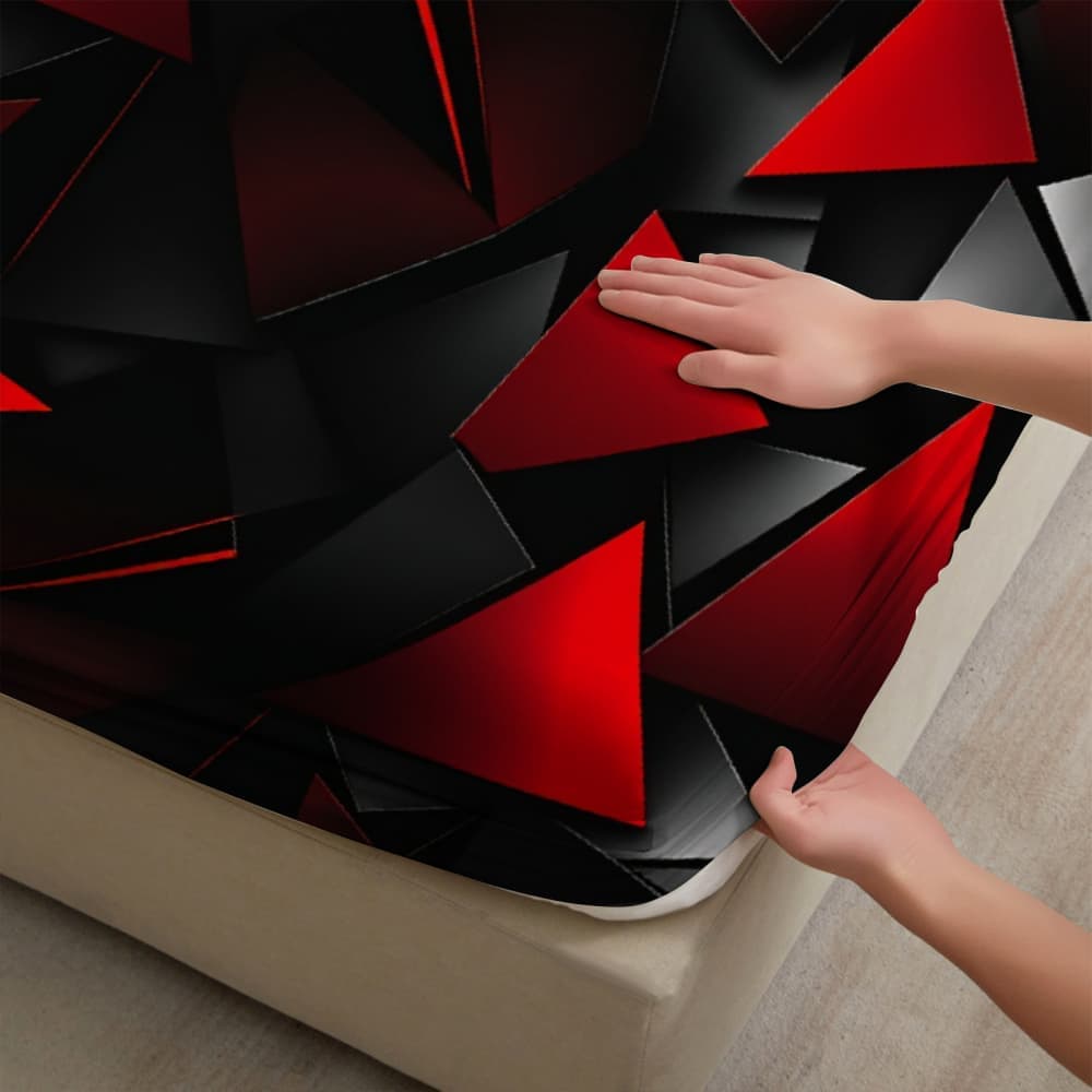 1pc Red Triangle Tech-Inspired – Tech Queen recenzja i cena
