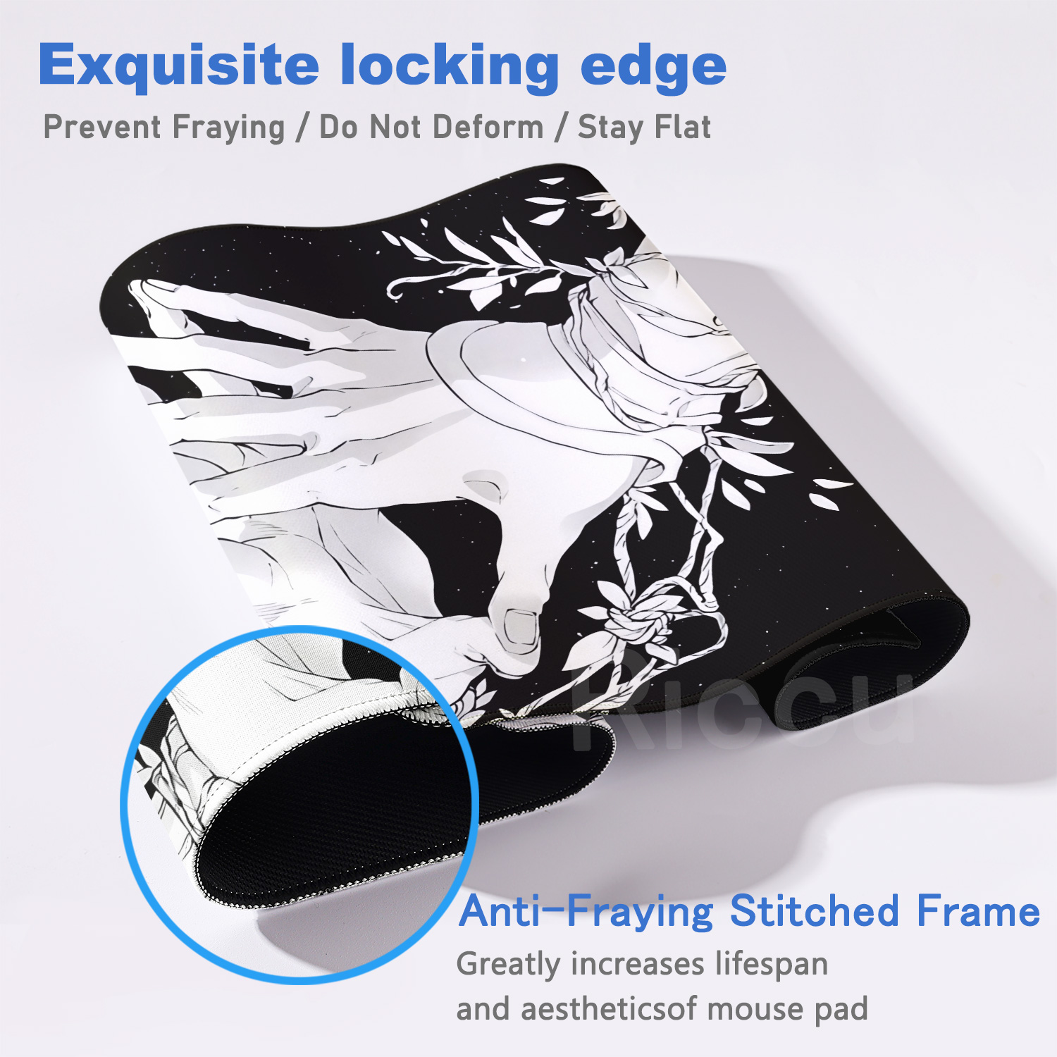 HD Large Black White XXL Gothi – Tech Table Accessories recenzja i cena