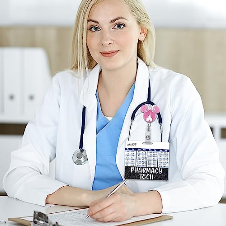 Pharmacy Tech Badge Buddy Card – Tech Accessories For Work recenzja i cena