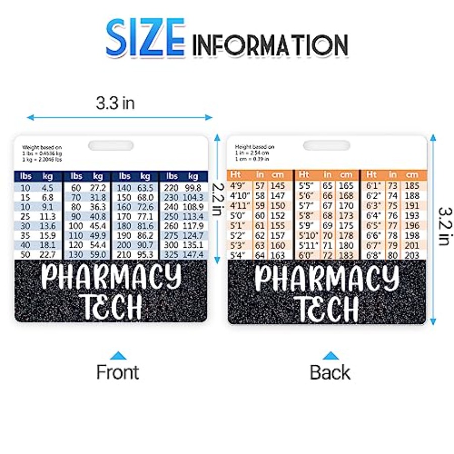 Pharmacy Tech Badge Buddy Card – Tech Accessories For Work recenzja i cena