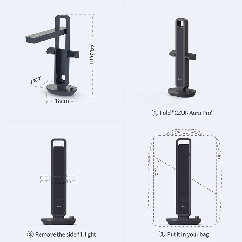 CZUR Shine Ultra Smart Portabl – Document Scanner Portable recenzja i cena