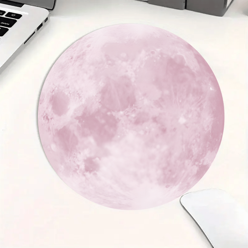 Moon pattern  round Mouse Pad  – Tech Table Accessories recenzja i cena