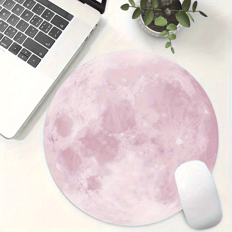 Moon pattern  round Mouse Pad  – Tech Table Accessories recenzja i cena