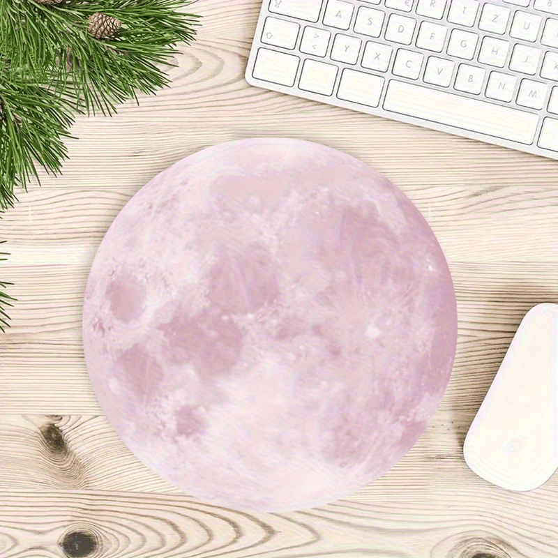 Moon pattern  round Mouse Pad  – Tech Table Accessories recenzja i cena