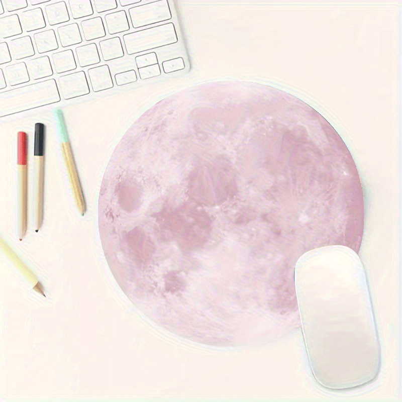 Moon pattern  round Mouse Pad  – Tech Table Accessories recenzja i cena