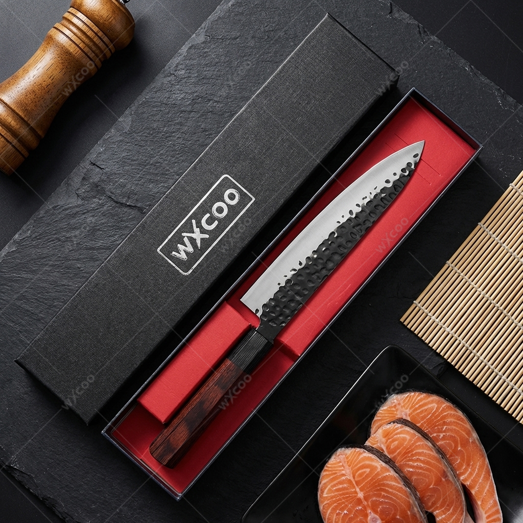 WXCOO Red Wood Handle  7.8 Inc – High Tech Kitchen Accessories recenzja i cena