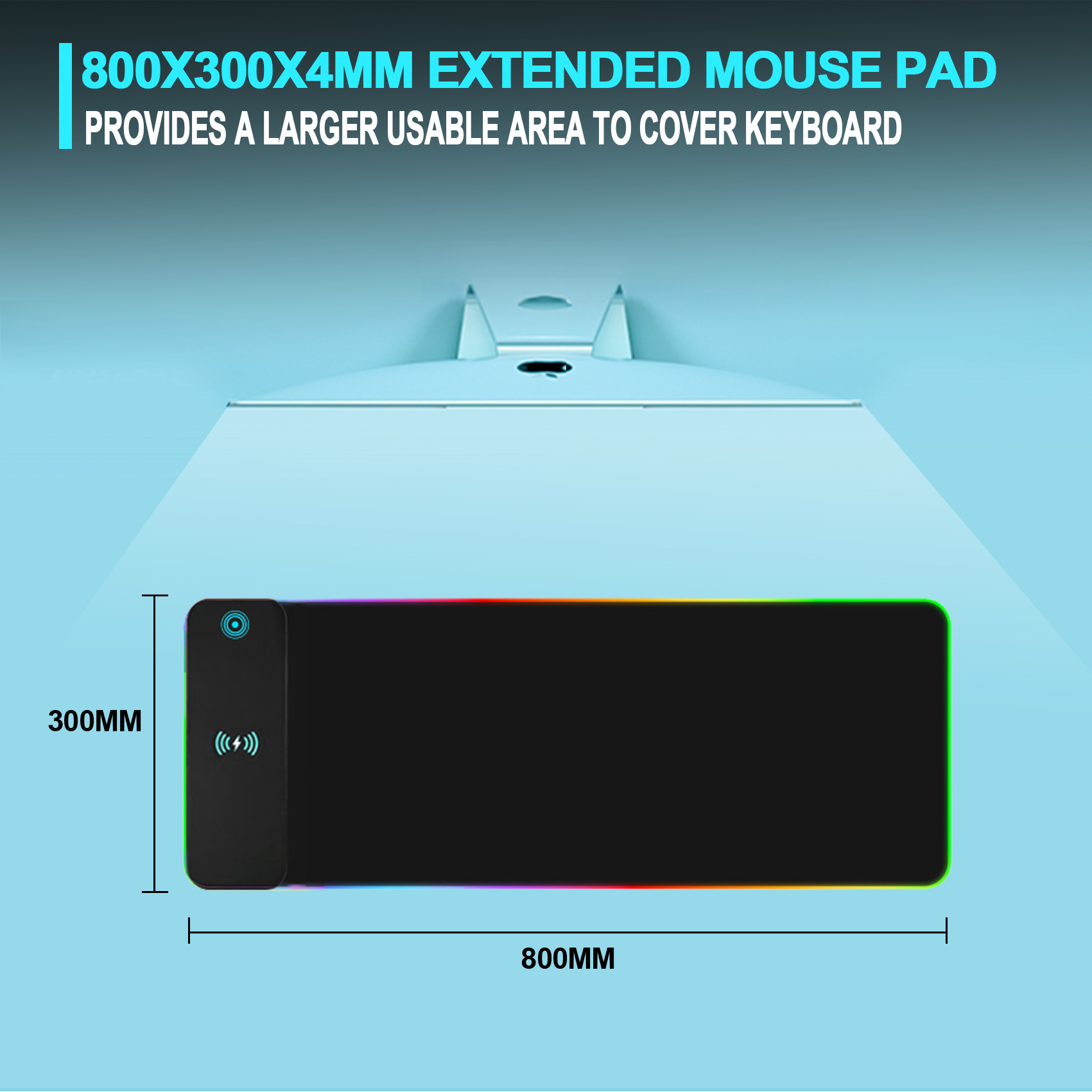 Wireless Charging RGB Gaming M – Mouse Charging Pad recenzja i cena