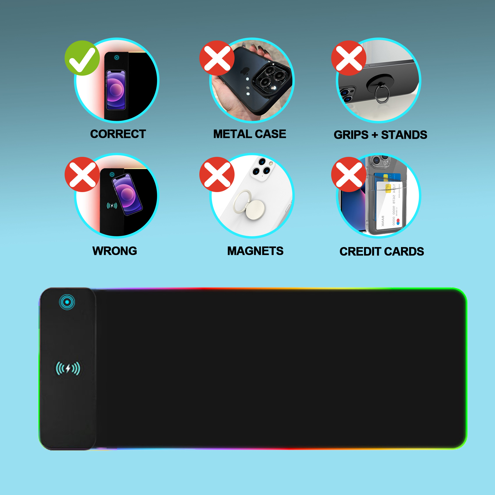 Wireless Charging RGB Gaming M – Mouse Charging Pad recenzja i cena