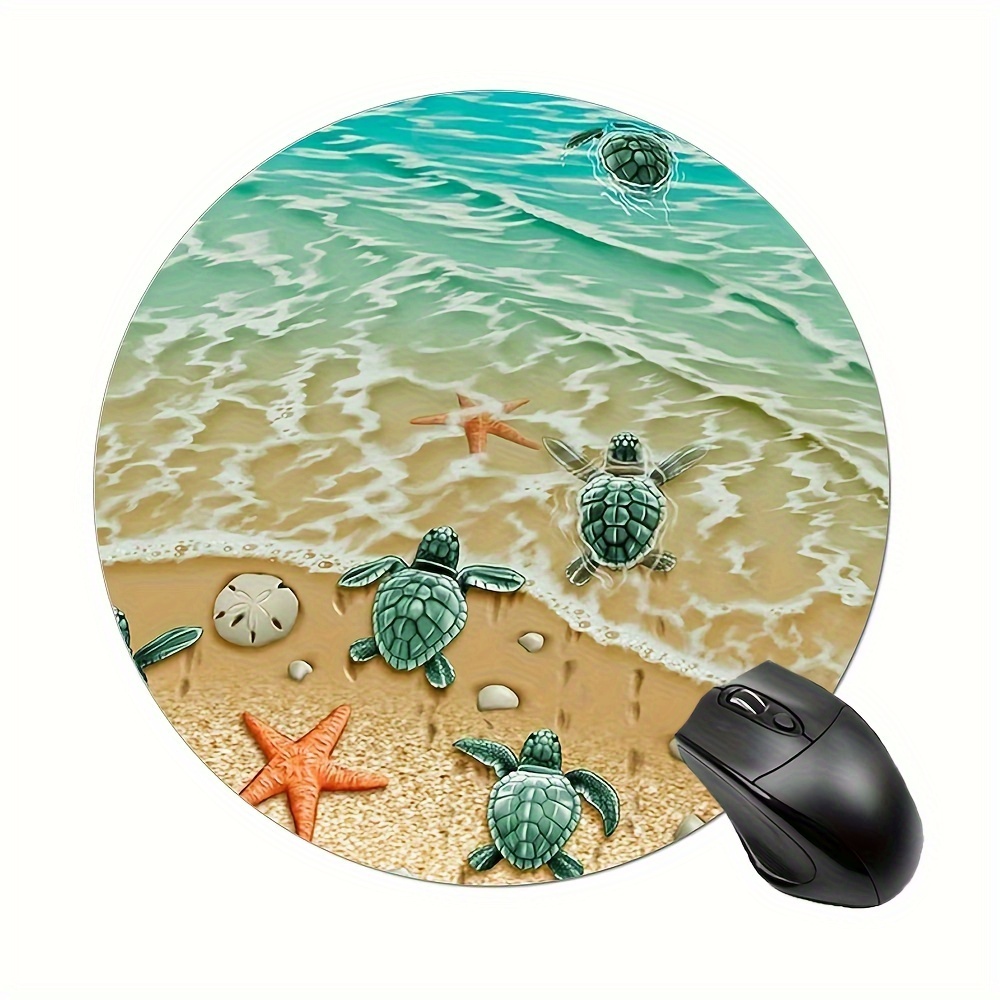 Adorable Turtle Starfish Round – Tech Table Accessories recenzja i cena